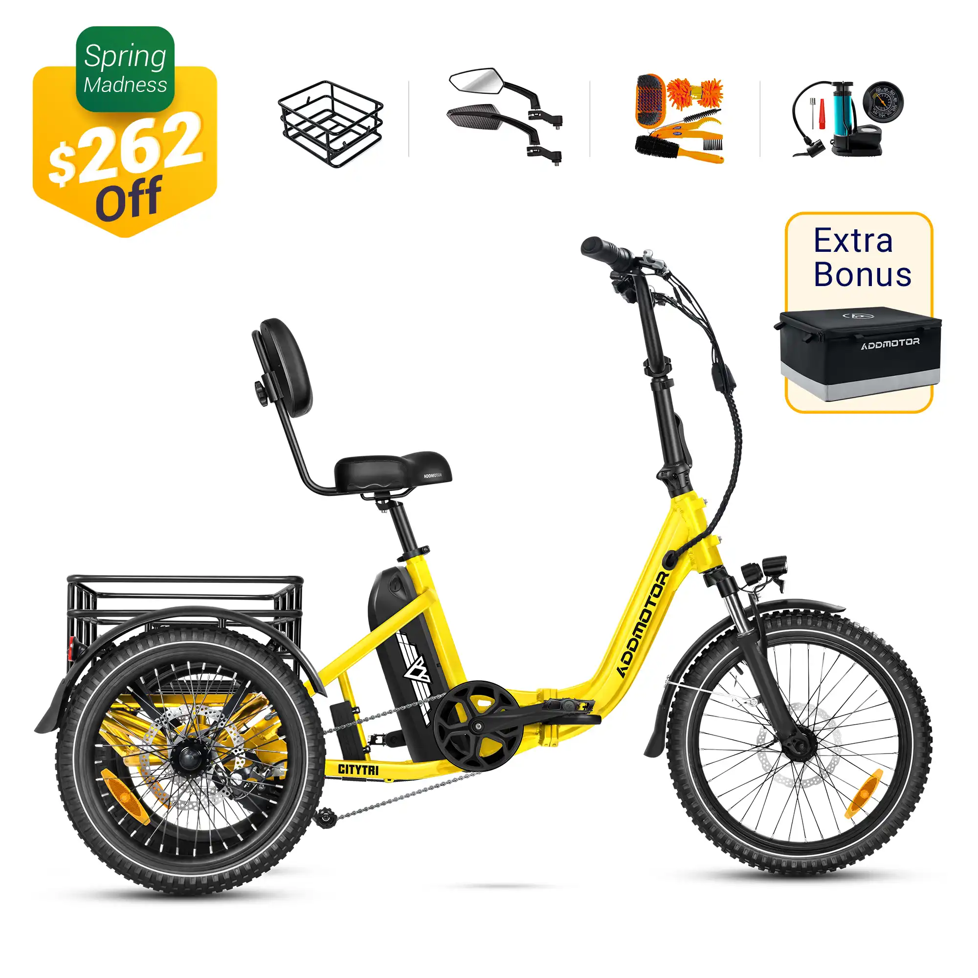 Citytri E-310 Plus Folding eTrike